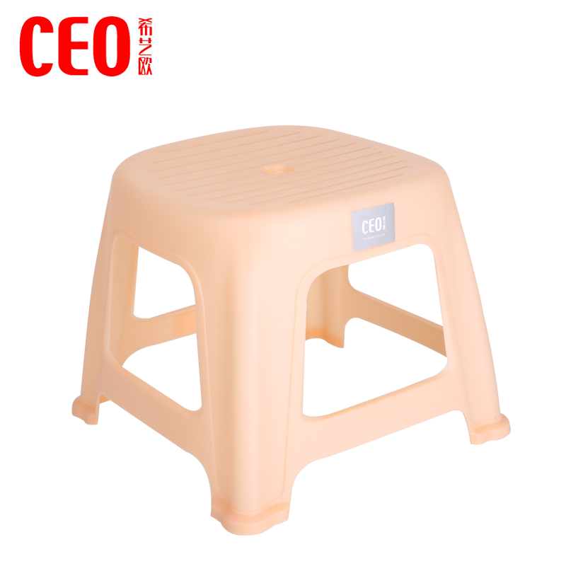 希艺欧CEO-6815如玉可爱凳加厚塑料儿童防滑凳子居家四脚椅子高清大图