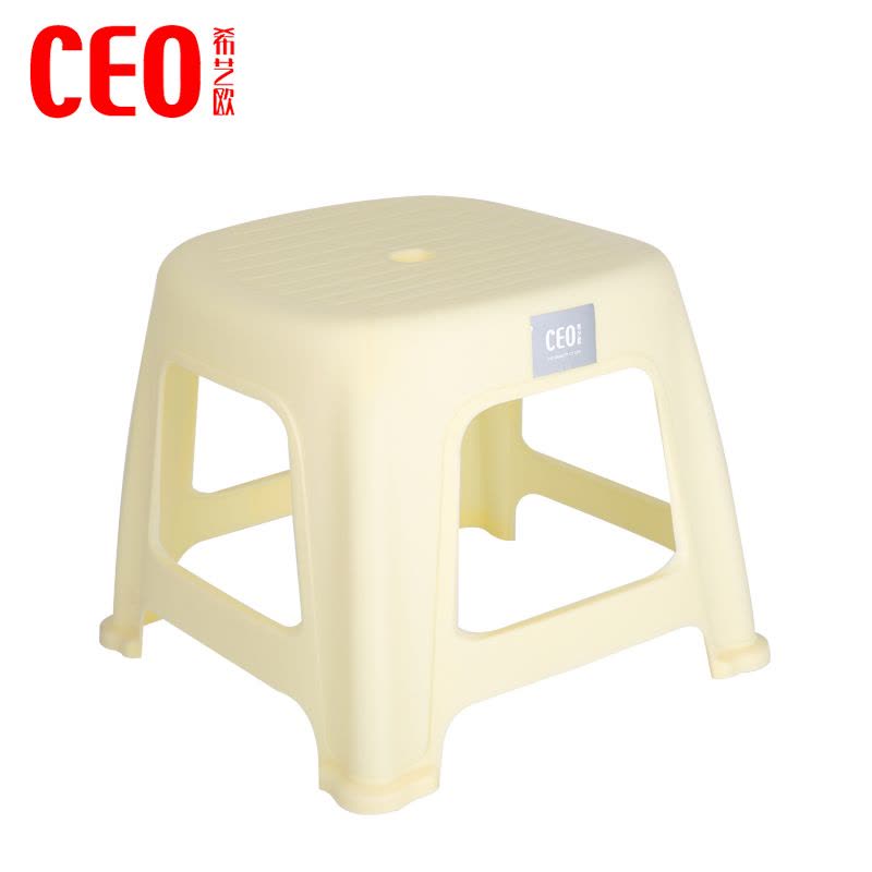 CEO/希艺欧凳子如玉系列方形收纳凳加厚防滑颜色随机图片