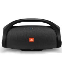 JBL BOOMBOX 音乐战神 无线蓝牙音箱 便携迷你户外音响 hifi双低音炮 黑色