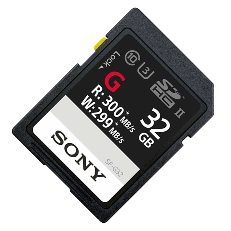 索尼(SONY) SD 32G 300M 存储卡 高速单反微单数码相机高清摄像机内存卡 SD卡