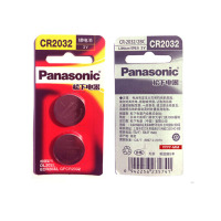 松下 Panasonic CR2032进口纽扣电池3V2粒装 电压6 锂电池 数码电池 其他