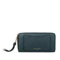 Marc Jacobs马克雅克布 纯色全拉链荔枝纹牛皮女士长款钱包 M0008168-1