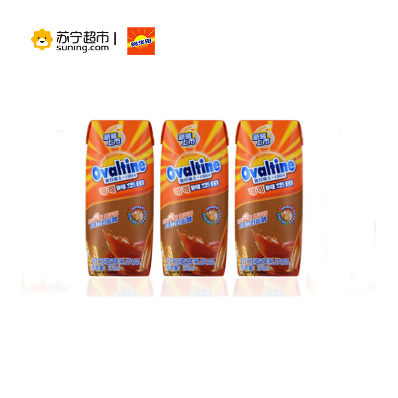 阿华田 麦芽乳含乳饮料 可可味 盒装 250mL*6盒