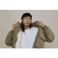 太子龙正品男装棉衣日系棒球领工装棉衣