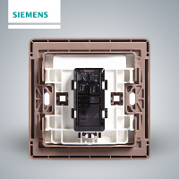 西门子(SIEMENS)开关插座 睿致玫瑰金系列一开单控5TA81123NC04