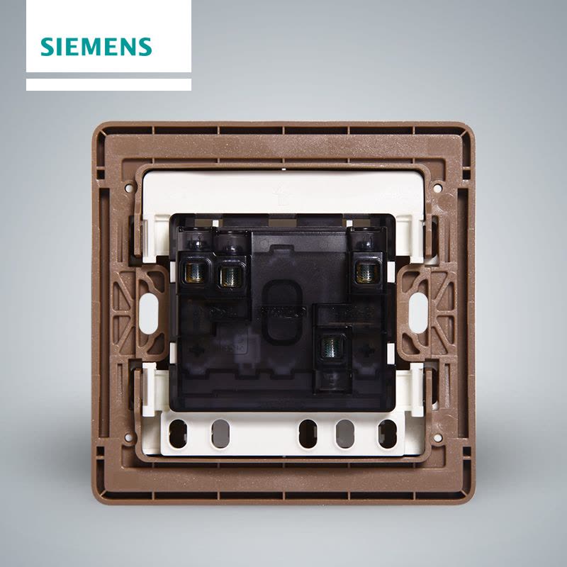 西门子(SIEMENS)开关插座 睿致玫瑰金系列二开单控5TA81223NC04图片