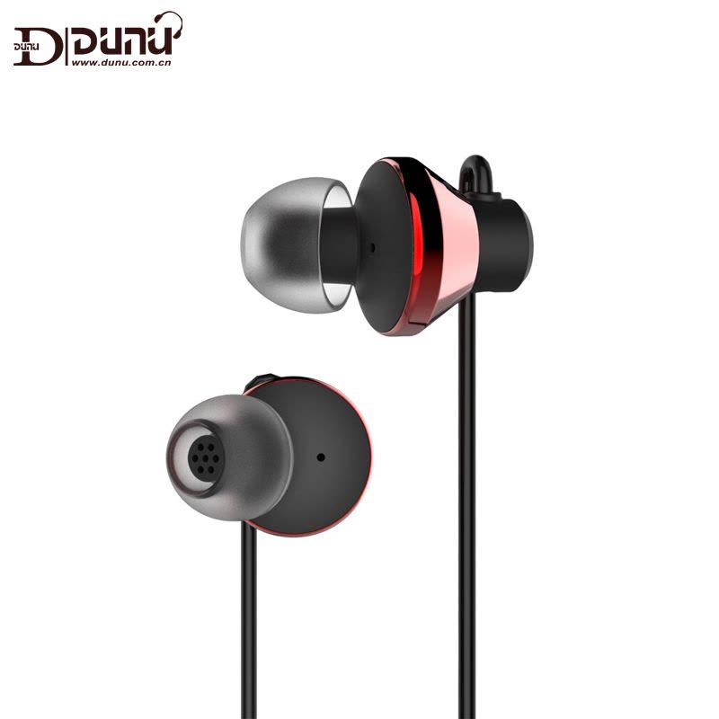 Dunu/达音科 titan 1es 钛晶振膜入耳式HIFI音乐全效HD音效便携运动耳机动圈耳塞 红色图片