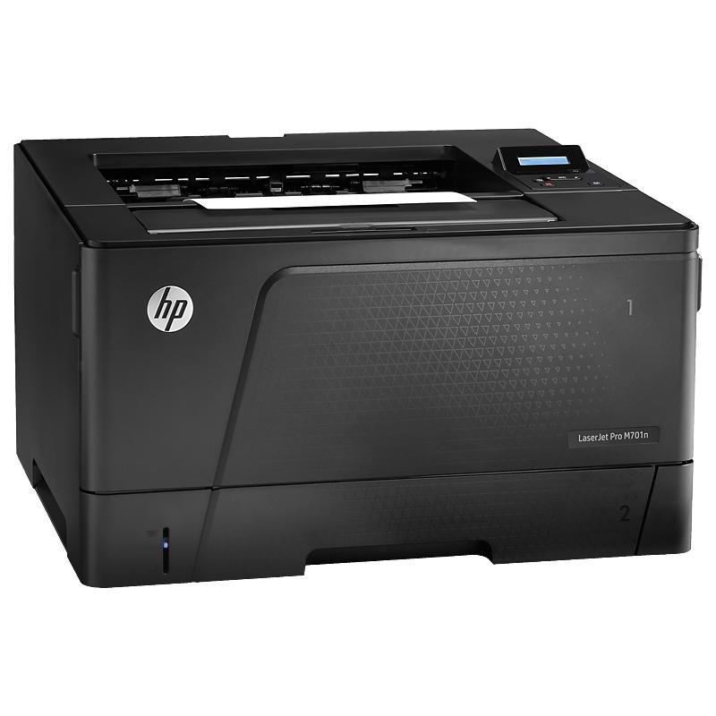 惠普 LaserJet Pro M701n 黑白激光打印机(另配原装硒鼓一个)
