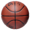 斯伯丁SPALDING篮球通用篮球七号篮球 74-602Y 彩色运球人系列 NBA经典比赛系列 PU材质 室内外用篮球 橙色