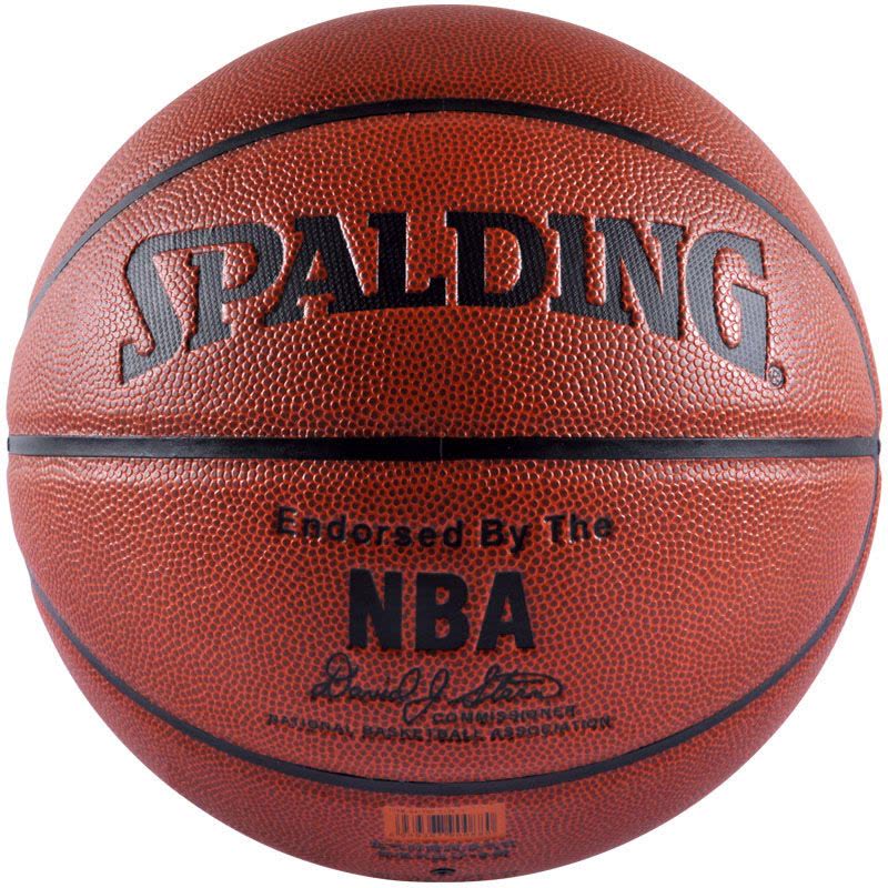 斯伯丁SPALDING篮球通用篮球七号篮球 74-602Y 彩色运球人系列 NBA经典比赛系列 PU材质 室内外用篮球图片