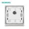 西门子(SIEMENS)开关插座 睿致钛银系列宽频电视插座5UH81323NC02