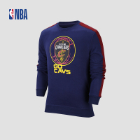 NBA 骑士队 经典潮流圆领长袖卫衣套头衫 男款 BH0015