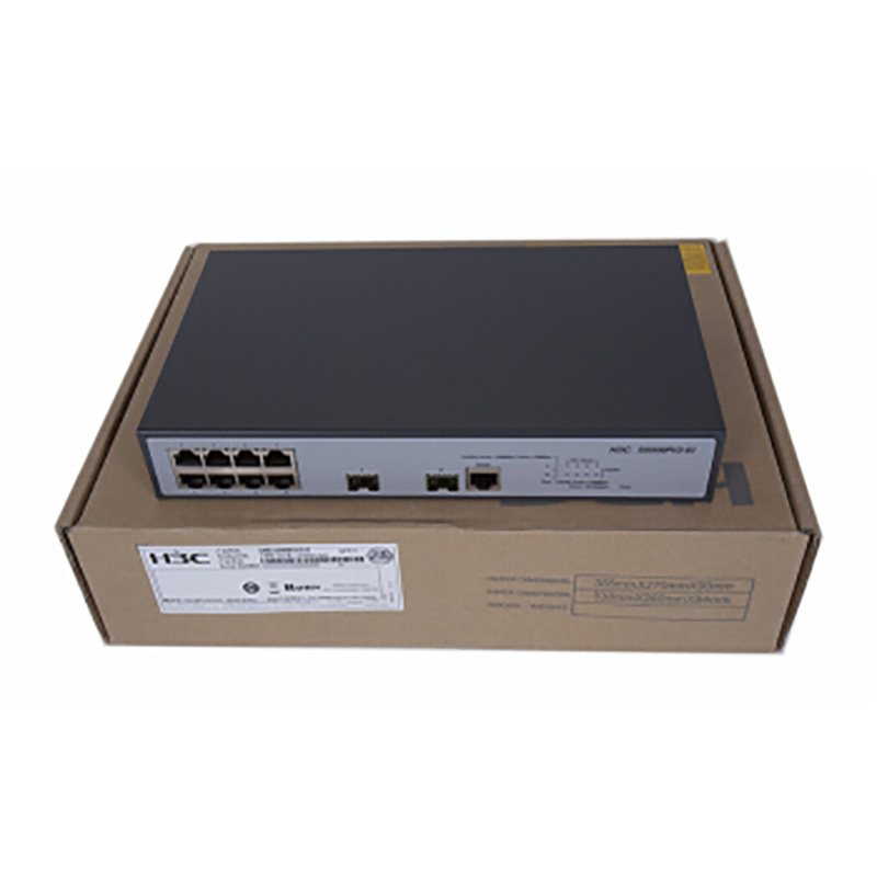 华三(H3C) SMB-S5008PV2-E 10端口千兆以太网交换机(8GE+2SFP）