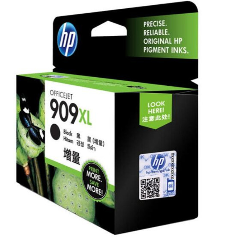惠普hpt6m21aa909xl黑色墨盒适用于hpoj69606970