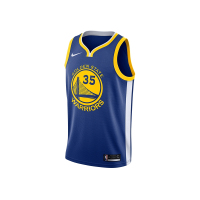 NBA球衣 勇士队 杜兰特 NIKE ICON EDITION SW 男子 球衣864475-496