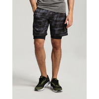 ENERGETICS 男裤2017新款运动训练休闲舒适跑步五分裤短裤|266943-901050