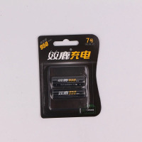 双鹿 充电镍氢7号950毫安时 电池 2粒/卡 （卡）