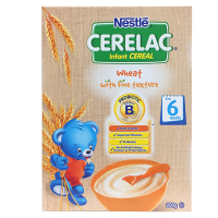 Nestle 雀巢 进口婴儿辅食麦片米糊小麦味200g/盒 6个月以上 品牌直采