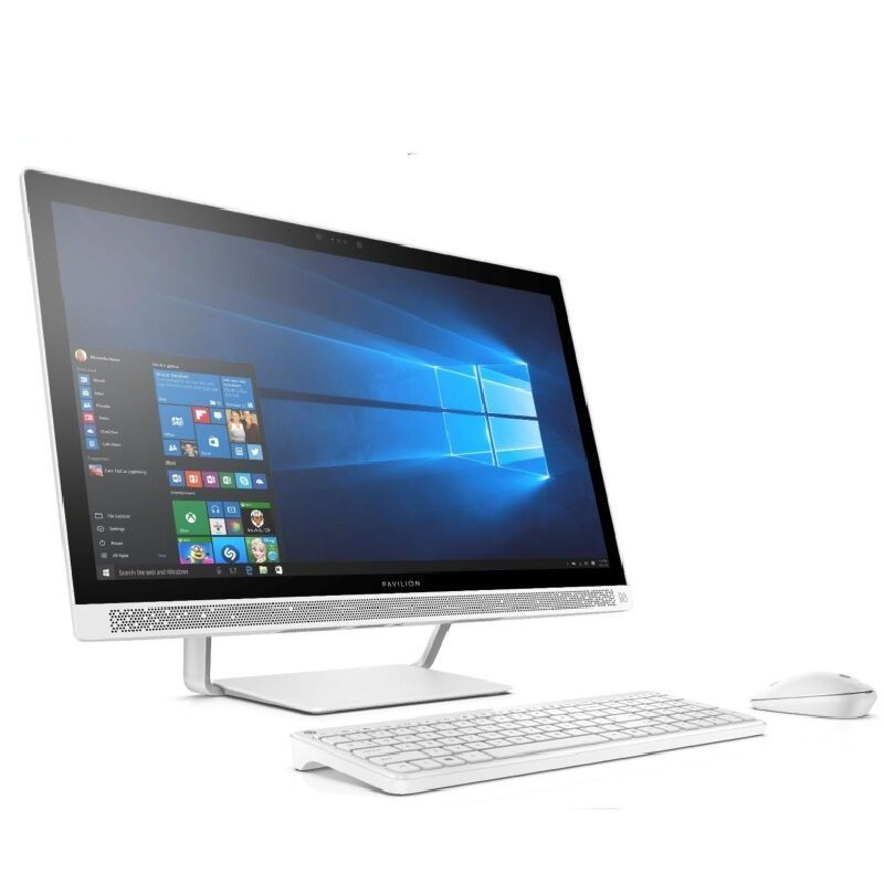 惠普(HP)Pavilion 27-a258cn 27英寸触控屏一体机电脑(i5-7400T 8GB内存 4G独显)