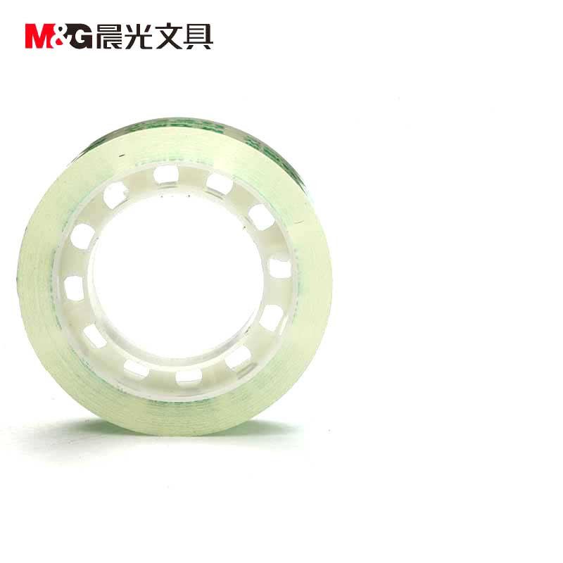 晨光胶带AJD97319 文具胶带12mm*18y 环保封箱带 小胶条 粘胶 5筒起