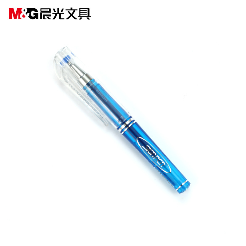 晨光文具GP0097中性笔 便携式水笔 签字笔 短水笔 口袋笔 48支装 黑色