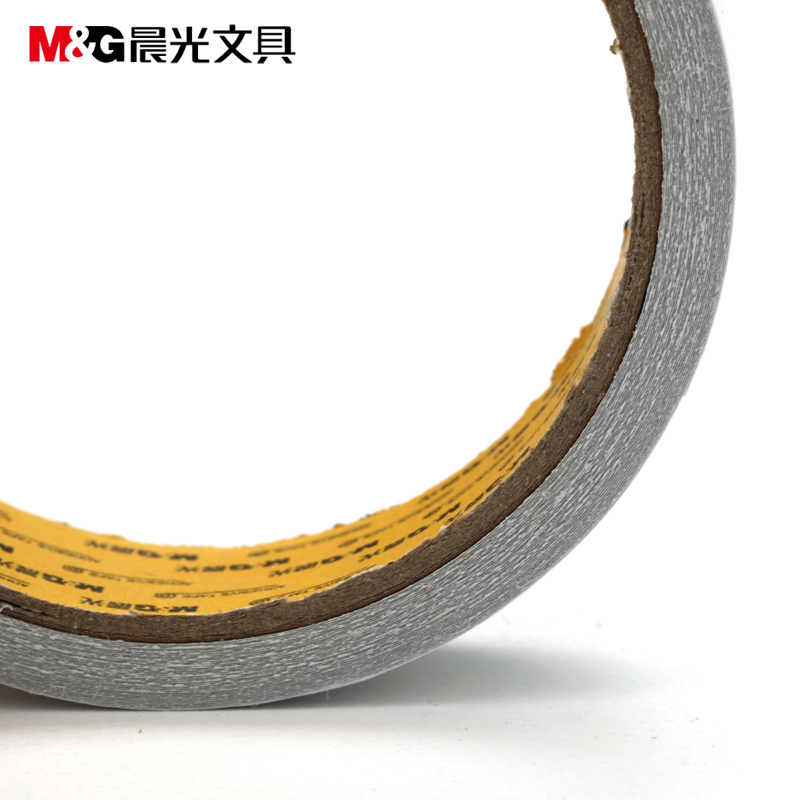 晨光双面胶AJD97351 棉纸双面胶带24mm*10y 超强力双面胶 12个装