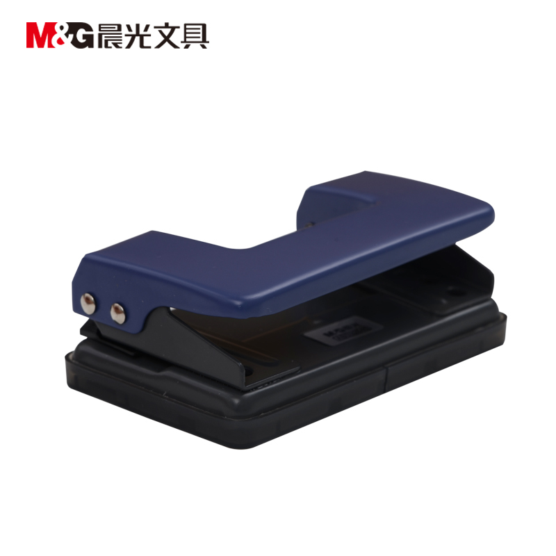 晨光双孔打孔机ABS92646 手动小型二孔打孔器纸张打洞机办公用品 5个装起