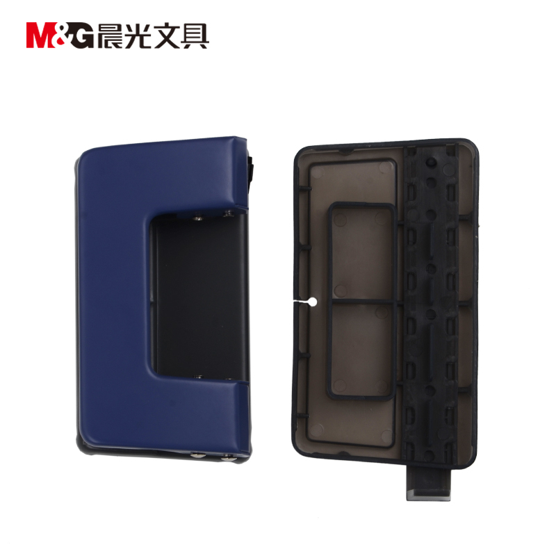晨光双孔打孔机ABS92646 手动小型二孔打孔器纸张打洞机办公用品 5个装起