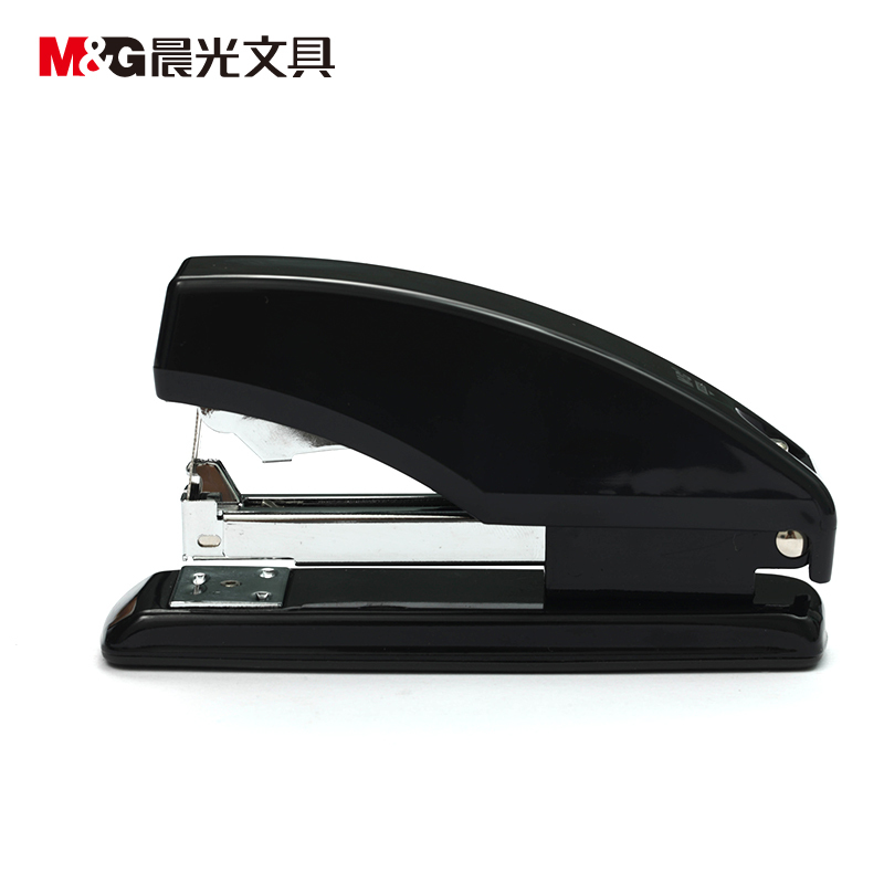 晨光省力型订书机ABS91640 12号大号订书器创意办公用品学生装订机 2个装