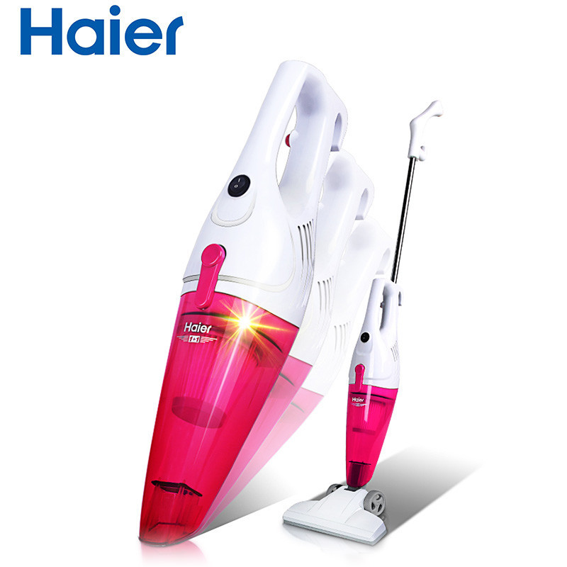 海尔(Haier)吸尘器ZL601R手持推杆吸尘器 迷你小型家用 超静音强力除螨 手持吸尘器