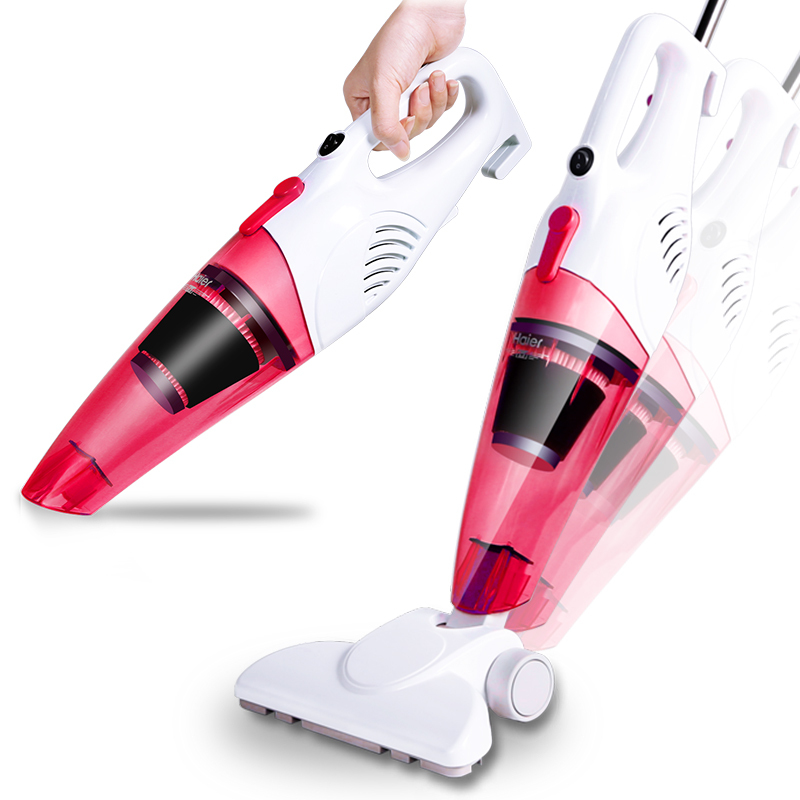 海尔(Haier)吸尘器ZL601R手持推杆吸尘器 迷你小型家用 超静音强力除螨 手持吸尘器