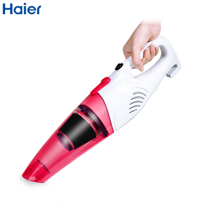 海尔(Haier)吸尘器ZL601R手持推杆吸尘器 迷你小型家用 超静音强力除螨 手持吸尘器