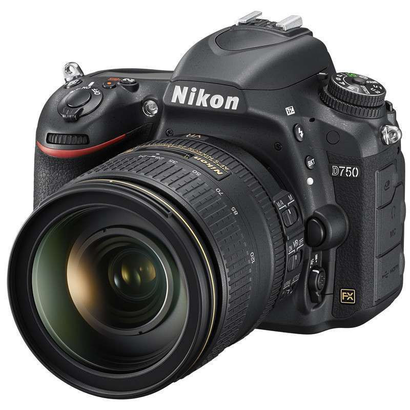 尼康(Nikon) 相机 D750+24-120(台)( 闪迪64G极速卡 包 保护镜 三脚架 清洁套装 金刚膜 电池
