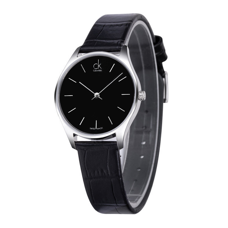 CK-CalvinKlein手表CLASSIC系列中性休闲商务石英手表K4D221C1