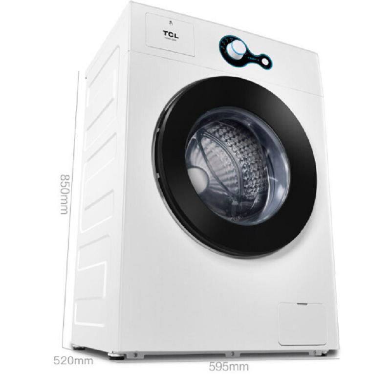 TCL 8公斤 滚筒洗衣机 芭蕾白 XQG80-Q300D (台 )
