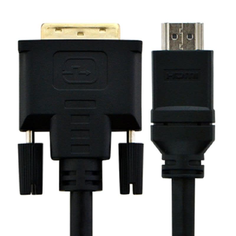 酷比客(L-CUBIC) 黑色 3M DVI转HDMI 转接线 LCCPECDVI2HDMI-3M (根)图片