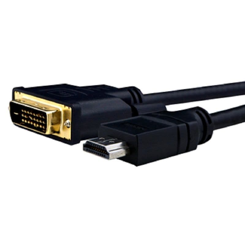 酷比客(L-CUBIC) 黑色 3M DVI转HDMI 转接线 LCCPECDVI2HDMI-3M (根)图片