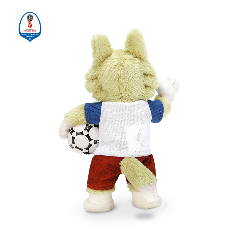 WORLD CUP 2018 18CM毛绒吉祥物101 拼接色