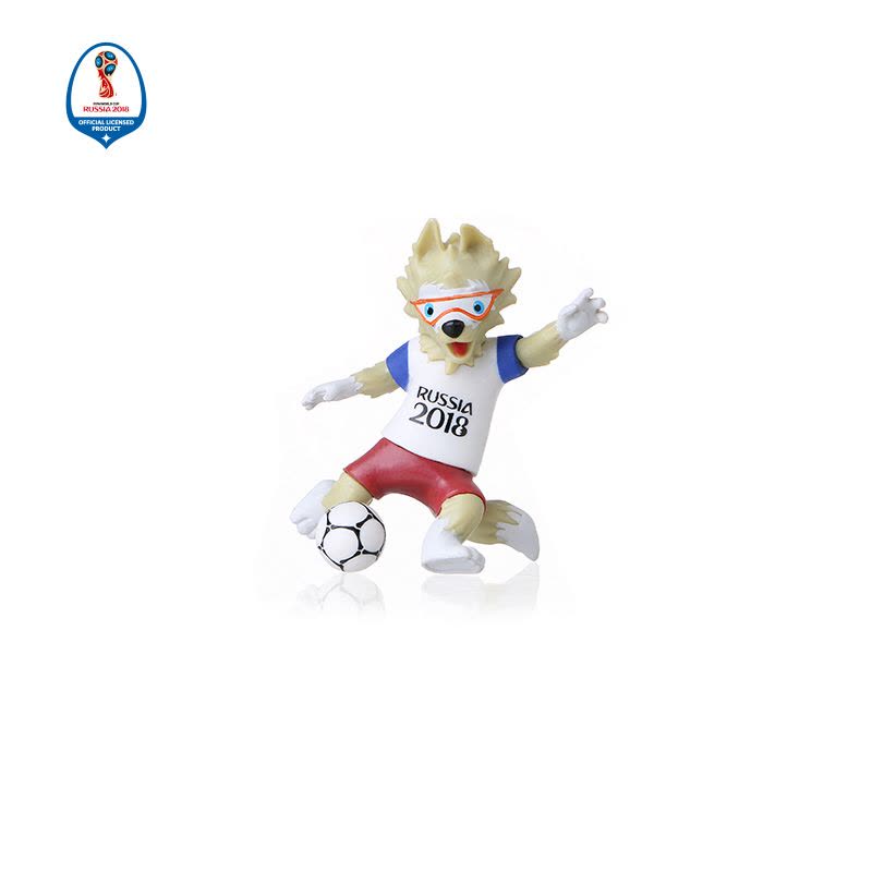 WORLD CUP 2018 3D 玩偶单个吸卡包装-踢球款107 拼接色图片