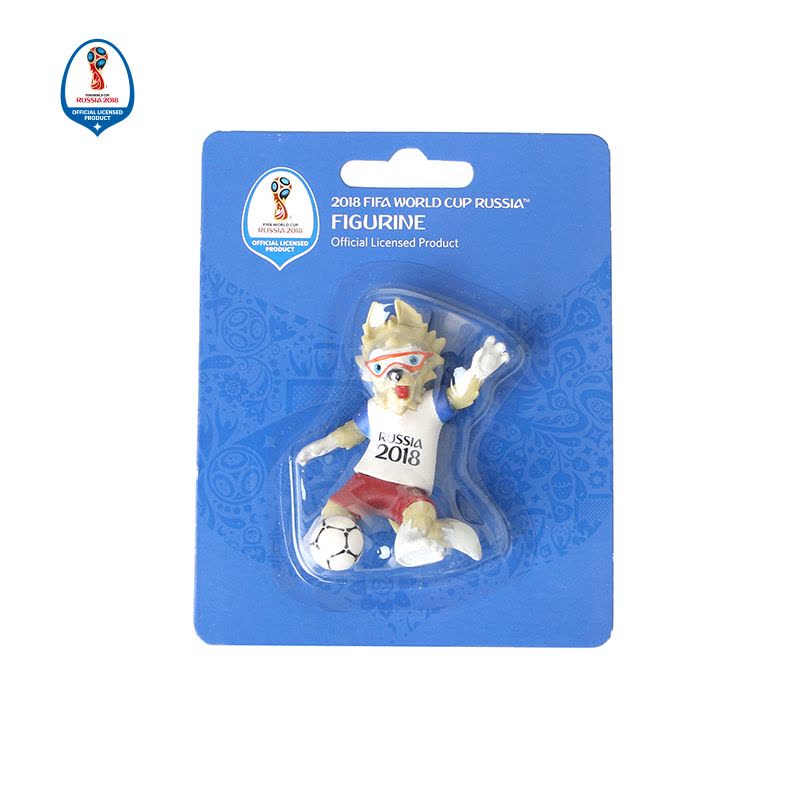 WORLD CUP 2018 3D 玩偶单个吸卡包装-踢球款107 拼接色图片