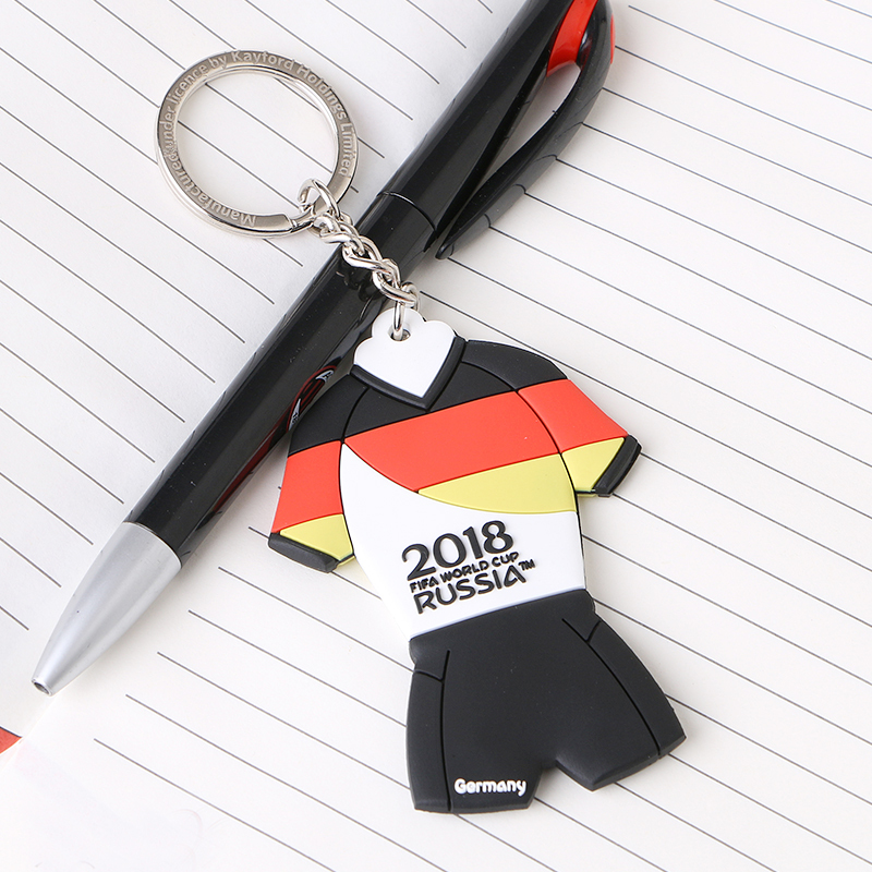 WORLD CUP 2018 PVC 双面钥匙扣-德国202
