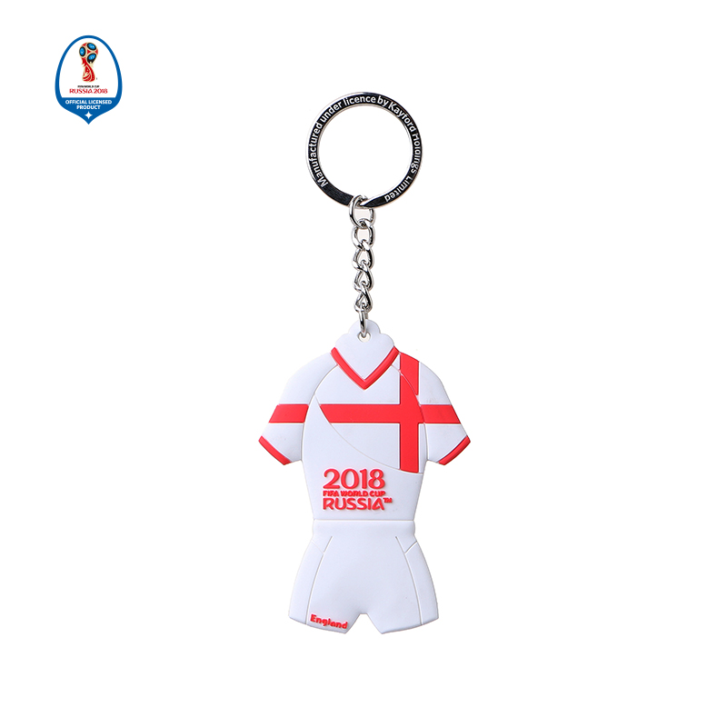 WORLD CUP 2018 PVC 双面钥匙扣-英格兰211 拼接色高清大图