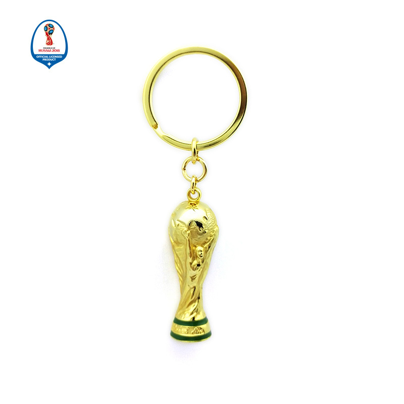WORLD CUP 2018大力神杯钥匙圈 金色