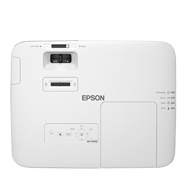 Epson CB-2140W 爱普生高亮商教投影机+150寸幕布+电动遥控+投影吊杆+线材+含安装