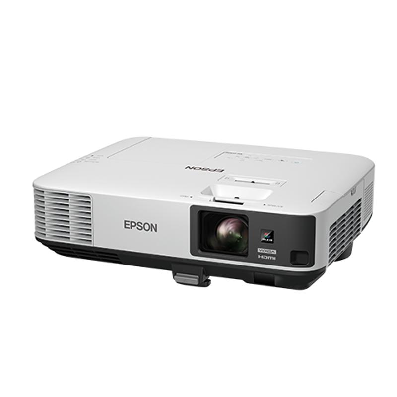 Epson CB-2140W 爱普生高亮商教投影机+150寸幕布+电动遥控+投影吊杆+线材+含安装
