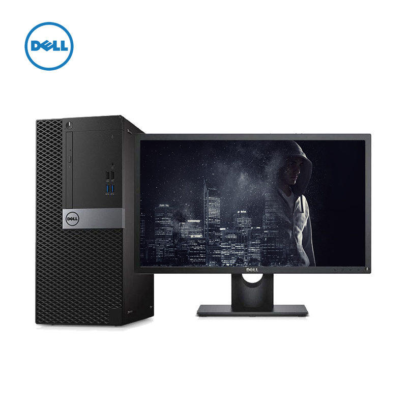 戴尔(DELL) Optiplex5050MT商用电脑 (I5-7500 4G 1T 无光驱 W10H+E2216H)