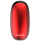 纽曼 (Newmine)5200毫安 小巧移动电源充电宝 暖手宝 NS520 红 金属外壳 液态锂离子电芯(18650)