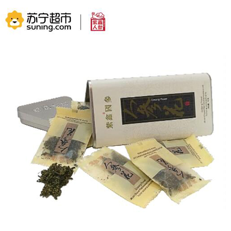 紫鑫人参东北长白山特产人参花2g/袋x15袋罐装高清大图