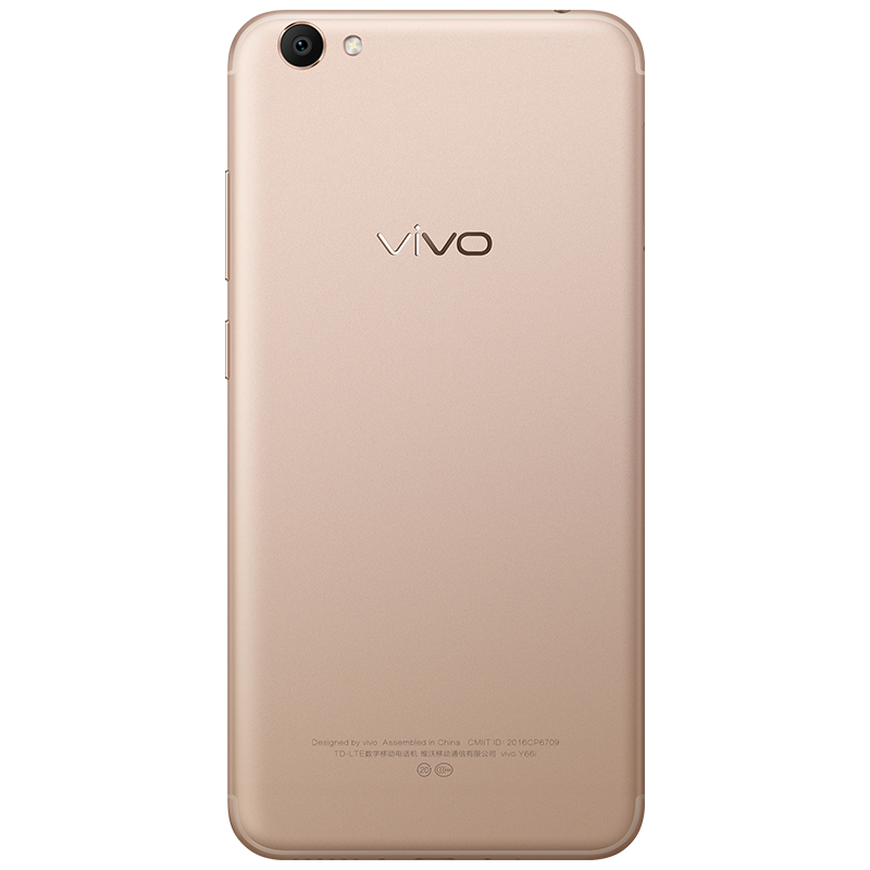 vivo Y66i 3GB+32GB 金色 移动联通电信4G手机高清大图