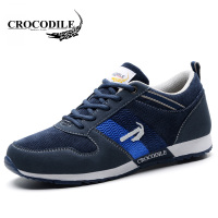 鳄鱼恤 CROCODILE 休闲鞋男士透气轻便拼接男鞋时尚潮流运动鞋 WFX00372007